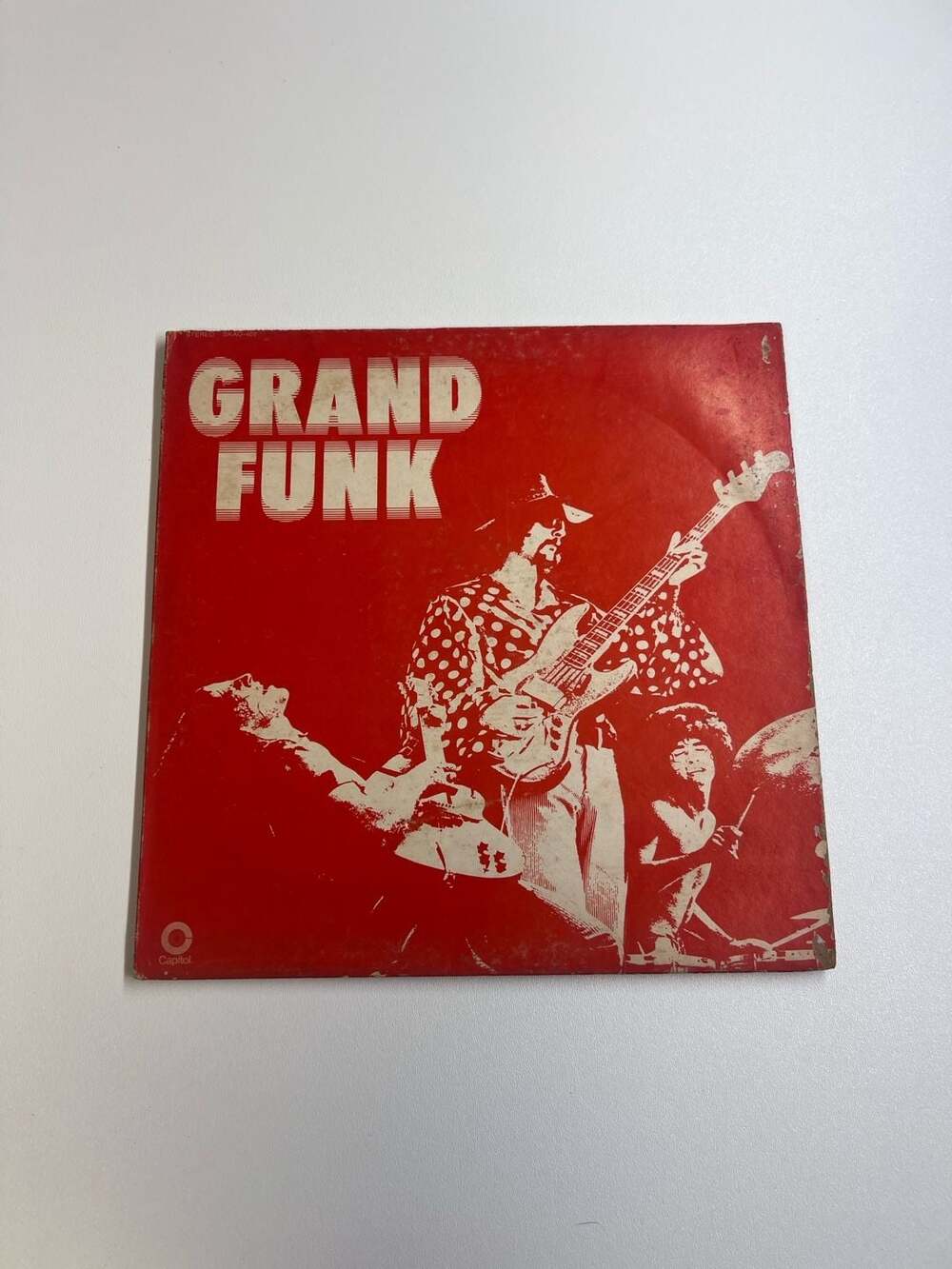 Grand Funk Railroad Grand Funk Red Album LP Capitol SKAO 406 Original Gatefold